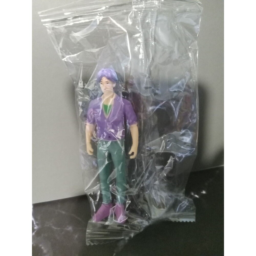 K-Pop Demon Hunters Jinu Guy Purple Hair 4” Action Figure PVC Toy New Sealed